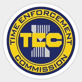 Time Enforcement Commission Sticker